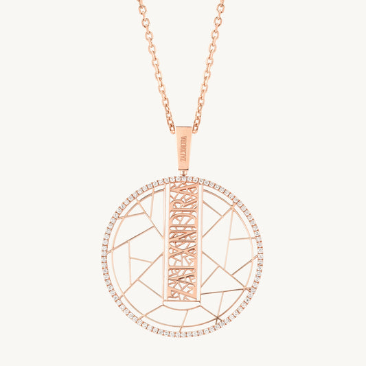 EZY LVR 1 Pendant Motif Long Necklace