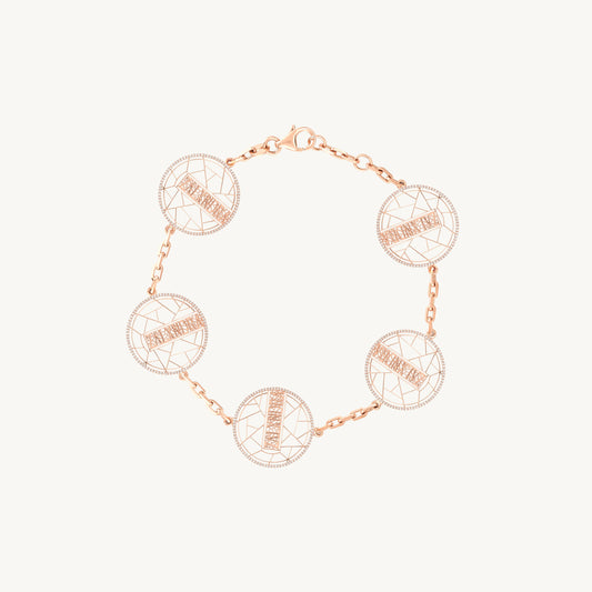 Bracelet EZY LVR 5 motifs