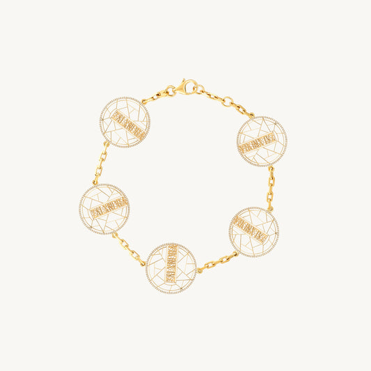 Bracelet EZY LVR 5 motifs
